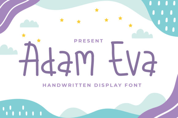 Adam Eva: A Fun and Quirky Display Font for Your Brand