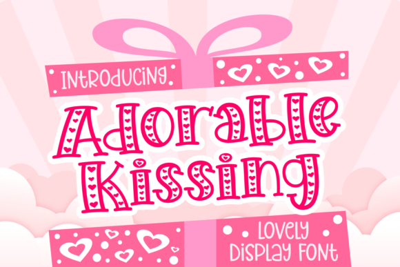 Adorable Kissing Font: A Typeface for Creative Handmade Products