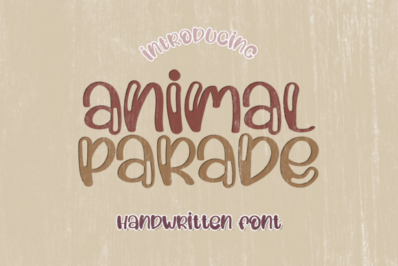 Animal Parade: A Playful, Professional Font for Your Brand's Personality