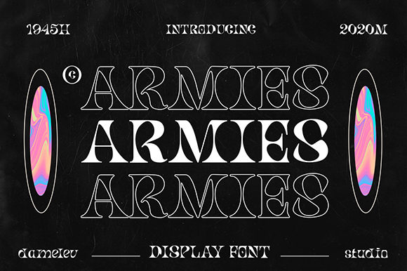 Armies: A Display Font That Commands Brand Attention