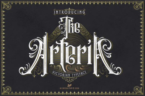 Arteria: The Bold Vintage Font for Your Business Brand