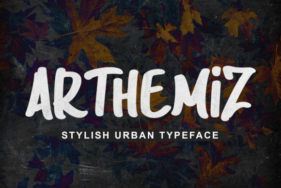 Arthemiz: A Display Font with Dynamic Spirit for Creative Projects
