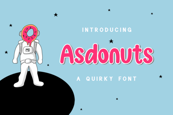 Asdonuts: The Playful Display Font That Builds a Consistent Business Brand