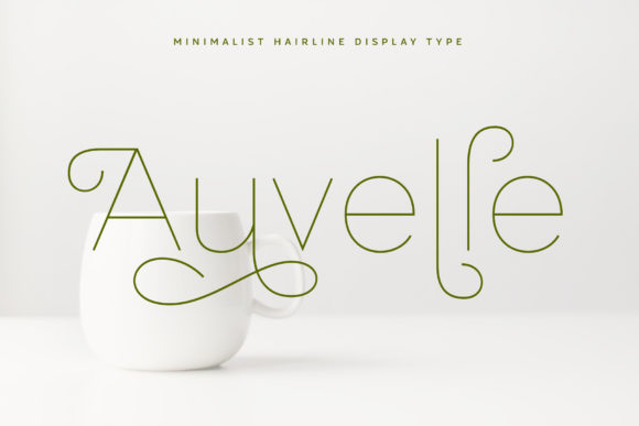 Auvelle: The Elegant Display Font for Modern Web Design
