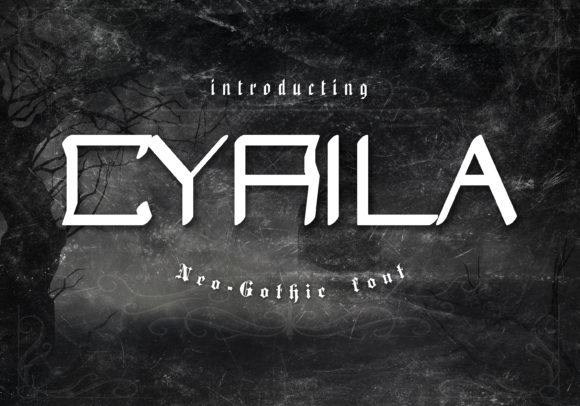 Cyrila: A Bold Display Font for Modern Web Design