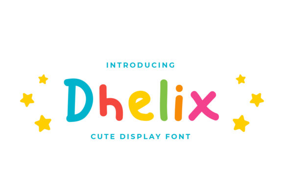 Dhelix: A Playful Display Font for Modern Digital Design