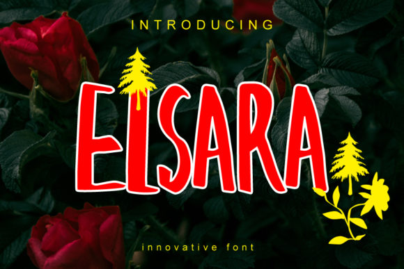 Elsara: The Quirky Display Font for Editorial Personality