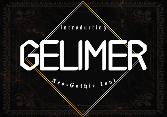 Gelimer: A Bold Display Font for Digital First Impressions