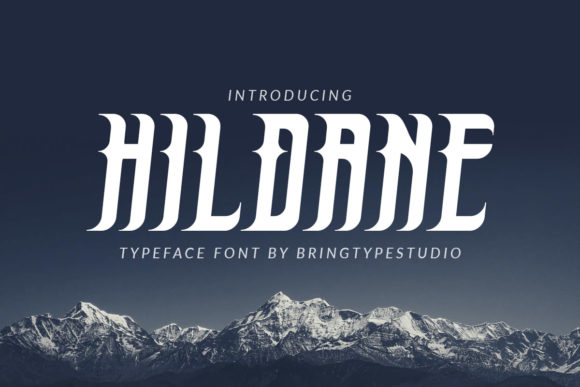 Hildane: The Bold Display Font for Standout Campaigns