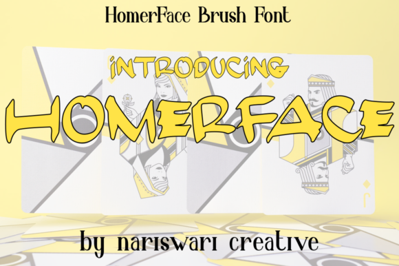HomerFace: A Display Font with Editorial Personality