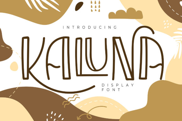 Kaluna: A Display Font That Makes Your Brand Look Polished and Professional