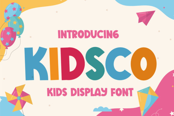 Kidsco: A Playful Font for Editorial Projects That Need Heart