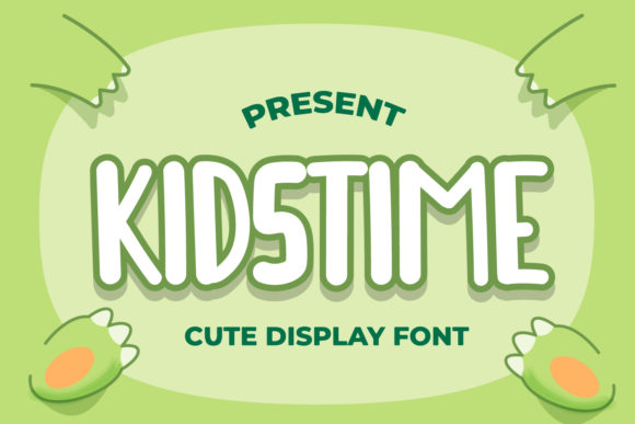 Kidstime: A Display Font Built for Marketing Campaigns