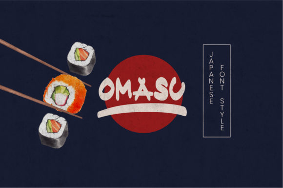 Omasu: A Playful Display Font for Confident Brand Communication
