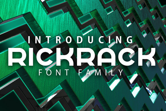 Rickrack: A Display Font Built for Modern Campaigns