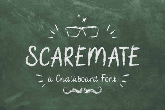 Scaremate Font: A Sober Display Typeface for Calm Editorial Design