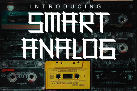 Smart Analog: The Trustworthy Display Font for Modern Brands