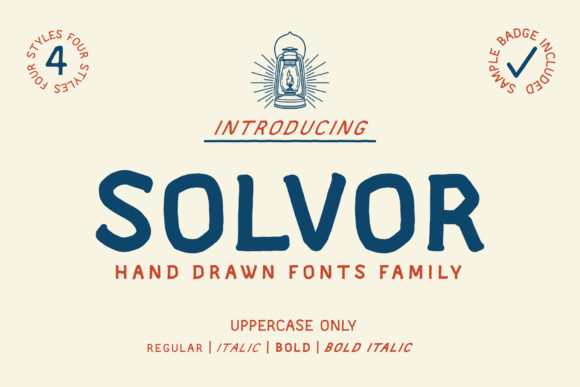 Solvor: A Bold Display Font That Sharpens Your Brand