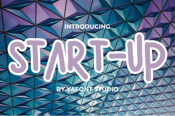 Upgrade Your Brand's Look with the Start-up Display Font
