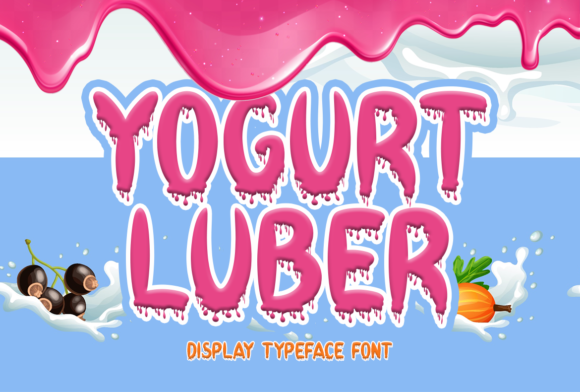 Using Yogurt Luber Font for Standout Campaign Designs