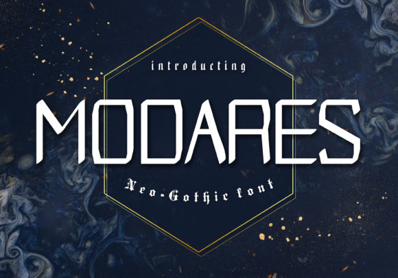 Why Modares Is a Neo Gothic Font Worth Your Design Time